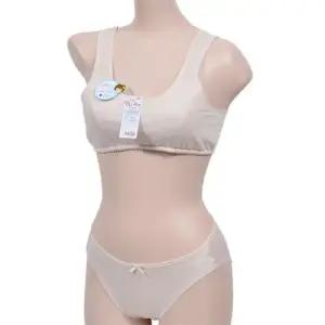 부드러운 안감 주니어 스포츠브라팬티세트 WFIPU74
