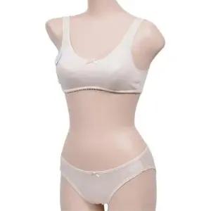 깔끔한 도트 주니어 스포츠 브라팬티세트 WFIPU66