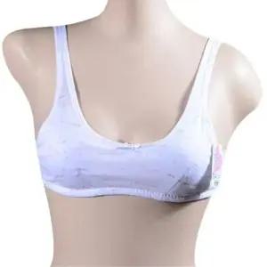 무난하고 깨끗한 면 1단계 AA컵주니어 브라 WFIPUA8