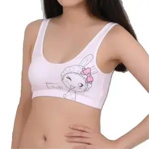 토끼나염무늬 노와이어 주니어 스포츠브라 WFIPUAD