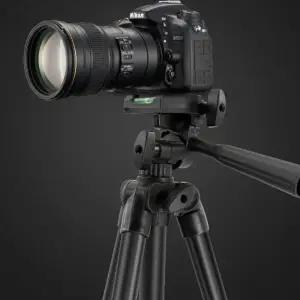 [하프클럽/]휴대용 삼각대 카메라 거치대 4단 회전형 DSLR 촬영 장비