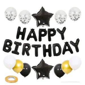 풍선대통령 생일 기본세트 풍선/생일/파티/용품/현수막/이벤트/축하/풍선/가랜드/장식/부모님/잔치