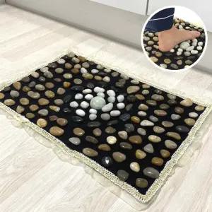 발바닥 지압기 지압점 마사지 매트 맨발걷기 용천혈 지압 봉 발판 (WFKBCA2)