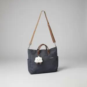 내추럴 무드 캔버스 앞포켓 데일리 투웨이백 여성가방