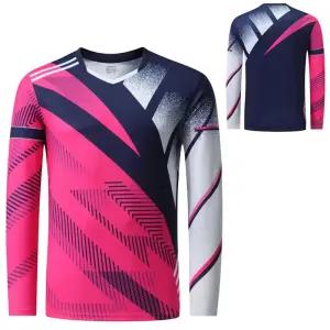 탁구복 유니폼 상의 티셔츠 하의 운동복 세트 긴팔 남성