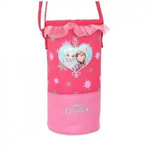 (색상 핑크)겨울왕국 텀블러 백 물병 파우치 물통 크로스 가방