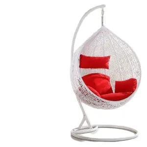 흔들 의자 바구니 등나무 라탄 발코니 그네 실내 야외