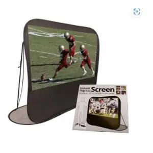 휴대용 캠핑용 레이저 빔프로젝터스크린 프로젝트 야외용스크린 가정용