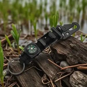 파라코드 생존 키링 블랙 전술 비상 필수템 (WFKD3QH)