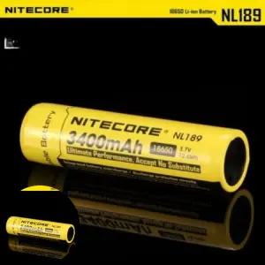 산업용배터리 나이트코어 리튬이온 충전 18650배터리 3400Mah NL189