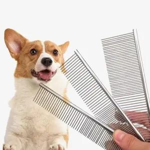 강아지 털관리용 빗 사랑스러운 반려동물용 핑크색 털 관리 브러시 (WFKD3QG)