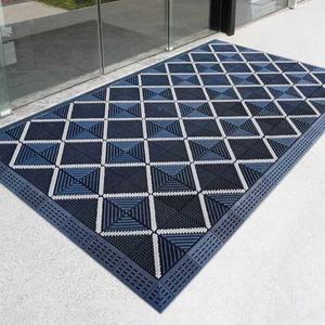 초대형 논슬립 바닥발판 웰컴 입구 건물 매트 패드 바닥깔판 야외용 고무 학교 목욕탕