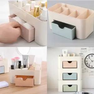 플라스틱정리박스 수납 스킨로션정리함 칸칸 트렌드 인테리어정리함 정리함 신상품