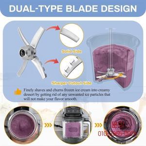 Ninja Creami NC501 아이스크림 메이커 믹서 AttachmentJAS 용 교체 패들 블레이드