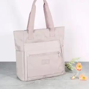 고품질 캐주얼 숄더백 여성 가벼운 쇼퍼백 가방 핑크 쇼퍼백 (WFKDX1Y)