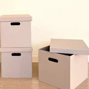 안박스 종이 수납 리빙 박스 집 정리 홈 인테리어