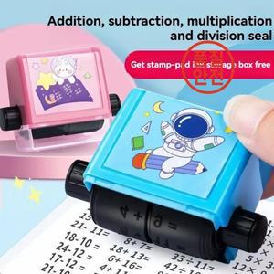 덧셈과 뺄셈 롤러 스탬프 나눗셈 연습 문제 수학 초등학교 Mental Ari