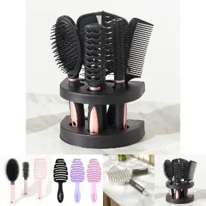 미용 헤어 브러쉬 빗 7종세트 머리빗 볼륨 드라이빗/머리빗/헤어/브러쉬/세트/모음