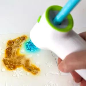 색칠놀이세트 에어스프레이 마카 아동 미술교구초등 학습 사인펜 다색 물감대신 분사 배경색채우기 입체효