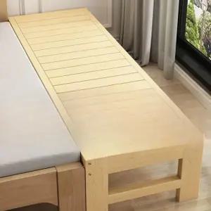 튼튼한 평상형침대 슈퍼싱글 침대옆 틈새 확장 연장형 원목 서랍 수납 철제 프레임 호텔식