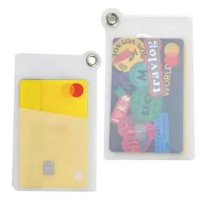 PVC 양면 포켓 교통카드 출입증 케이스