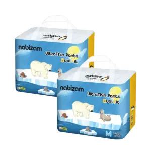 나비잠 기저귀 울트라씬듀얼핏 팬티형 중형 32p X 2팩 BNS