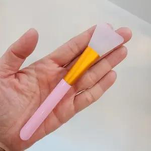 위생적인 마스크팩 브러시 실리콘 스파튤러 얼굴브러쉬 마사지솔 얼굴붓