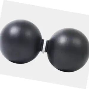 원형 문손잡이 76mm 블랙 욕실 부착 설치용이