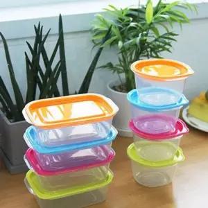 [퍼니메이커]냉장고정리가 쉬운 일본산 모모코 찬통 4P세트 중 밀폐용기 일본찬통 일본밀폐용기 일본반찬통