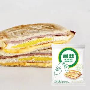 곰표 에그햄치즈 포켓토스트 145g x10개 냉동 식사대용 간편 아침 카페베이커리