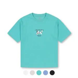 [폴햄키즈] 공용 영이 콜라보 플레이티드 저지 그래픽 반팔티PKE2TS3230