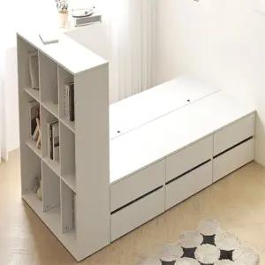 서랍형 SS 침대책장파티션 파티션수납침대