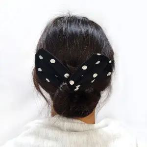 무늬 와이어 머리끈 리본 당고머리 헤어밴드(특가)