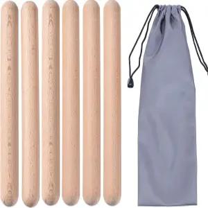 용 MGTECH 뮤직 루미 스틱 캐리백이 포함된 6팩 리듬 길이 8인치