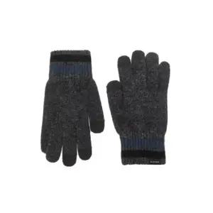 [롯데백화점]질스튜어트 그레이 라인배색 울캐시미어혼방 스마트터치 남자장갑 JUGGV5F804G2