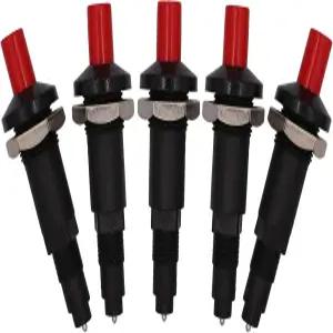 미터 스타 히터 원 아울렛 피에조 점화기 스파크 플러그 푸시 버튼 세라믹 팩 5개 포함