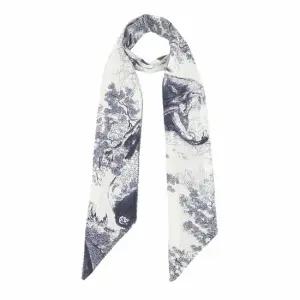 [지센] 여성 레터링 타이형 스카프 LAAMO206_NA