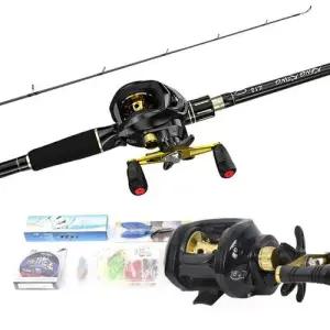 베이트 루어낚시 풀세트 입문자 낚시풀구성 낚싯대 WC18D78