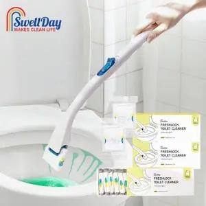 [홈스웰]스웰데이 프레쉬락 변기클리너 개별포장 브러쉬 36매 (12매입 x 3박...