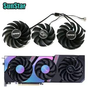 NEW 90MM 4PIN RTX3070 RTX3080 GPU 쿨러 팬 컬러풀 지포스 RTX 3060Ti 3070 3080 iGame 교체용 그래픽 카