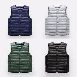 [모로엠] 루즈핏 깔끔 디자인 겨울 데일리 조끼 DMS-VEP-Q4612483