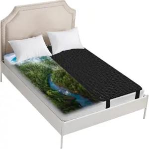 침대용 접지 매트 PU 가죽 침대 매트로 테라피 수면 개선 발 패드 퀸 27x78인치