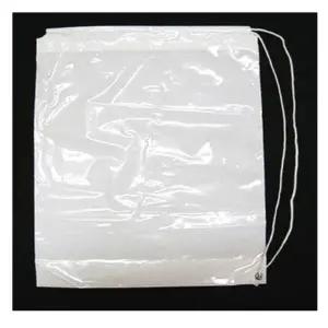 [골드스마일]비닐봉투 유백색 한쪽 끈 35x45cm 포장 봉지