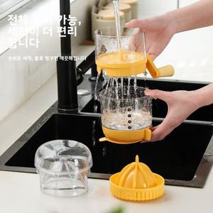 수동 핸드 프레스 착즙기 레몬 스퀴저 오렌지 주스 메이커 가정용 도구  추출기   한국 스타일