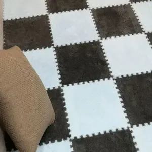 (modoo) 층간소음방지 조립식 퍼즐 카펫 매트 30x30cm 카펫발매트 패브릭소품