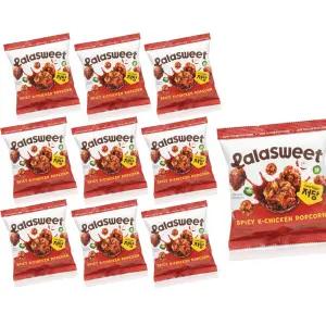 라라스윗 저당 매콤닭강정맛 팝콘 30g x 10개 매콤달콤 치킨풍미