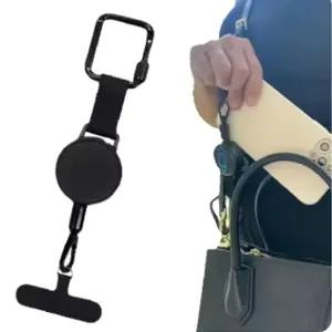 도난 핸드폰 분실 추락방지 카라비너 스트랩 줄 유럽여행필수품 낙하방지