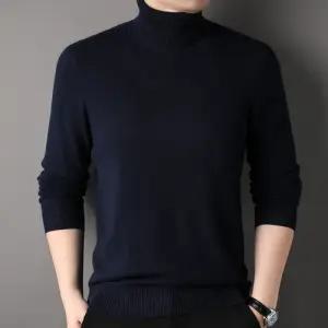 GLINE 남자 폴라 니트 추동 캐시미어 도톰 스웨터 목 터틀넥 힛템