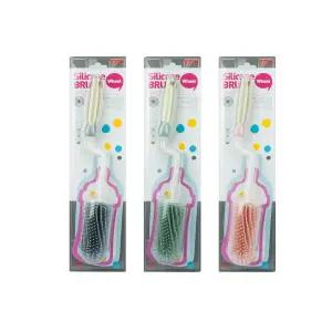 실리콘 회전 젖병솔/병솔/젖병/야채/주방/청소/다목적/병세척/다용도/텀블러/물병/보온병/세척/브러쉬