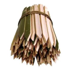 100개 대나무말뚝 울타리 휀스 정원 화단 경계 테라스